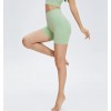 Укорочені шорти безшовні Tracks Shorts PUSH-UP 35 (Olive green)